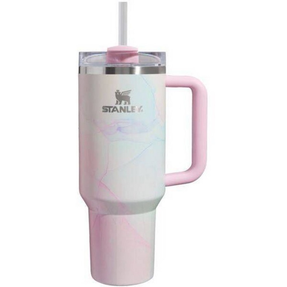 Stanley 40 oz Stainless Steel H2.0 FlowState Quencher Tumbler Watercolor Tulle